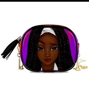 Black girl magic crossbody purse